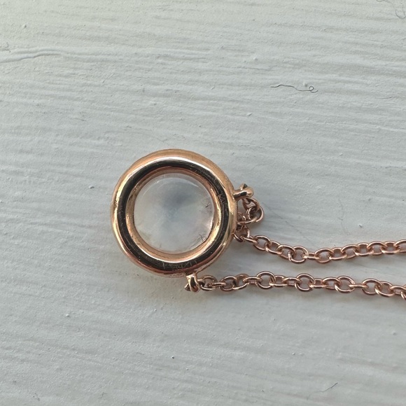 Liven Co. Diamond and Moonstone Pendant Necklace - Picture 6 of 8